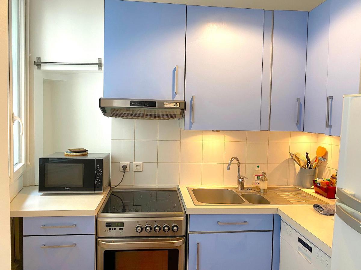 Real Parisian Apartment With 2 Bedrooms And Ac Exterior photo